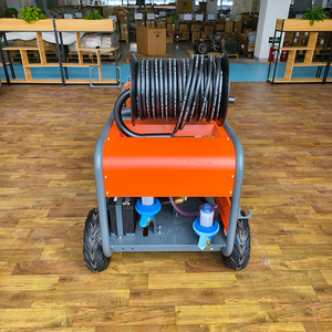 <span class=keywords><strong>LICHI</strong></span> 17Mpa 70lpm Máquina de Limpieza de Tuberías y Drenajes de Alta Presión Diésel, Bomba Nueva para Lavado de Autos - Product Image 2