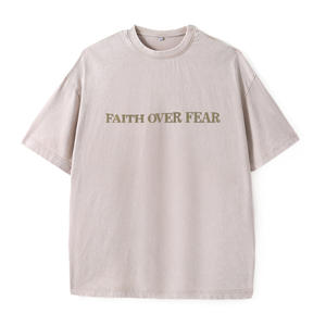 पुरुषों की अत्यधिक एसिड-वॉश 'डर' भजन ग्राफिक रेट्रो स्ट्रीटवियर शॉर्ट-आस्तीन टी-शर्ट - Product Image 6