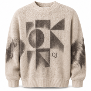 <span class=keywords><strong>Pull</strong></span> en maille de haute qualité, à <span class=keywords><strong>manches</strong></span> longues, à imprimé numérique personnalisé, en gros, pour créateurs, avec fourrure de mohair, style streetwear, marque privée - Product Image 1