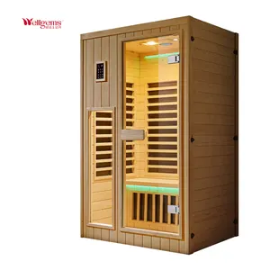 Best Selling 2 Person Far Infrared Sauna Room Dry Sauna Room