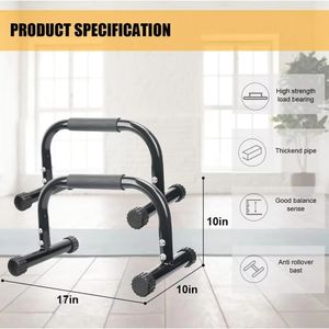 Barres parallèles pour exercices <span class=keywords><strong>au</strong></span> <span class=keywords><strong>sol</strong></span>, entraînement de force, planche complète, dips, gymnastique, push-ups, équipement de musculation - Product Image 2