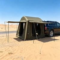 Tente de voiture gonflable portable, imperméable, coupe-vent, légère, à ouverture rapide, pour SUV, pour le camping en famille