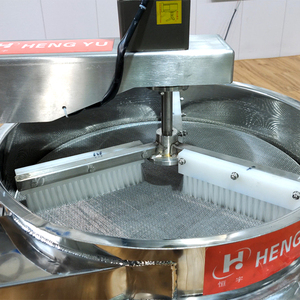 304 Stainless Steel <strong>Fine</strong> Powder Forced Scraper Brush Vibrating Screen Rotary <strong>Sieve</strong> for Sulfur Powder - Product Image 5