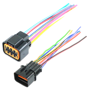 DJ7083A-<span class=keywords><strong>2.2</strong></span>-11/21 Bloque de terminales de cable LED para aviación, válvula solenoide 2PM, conector de batería de cable magnético rápido, cobre ABS - Product Image 1