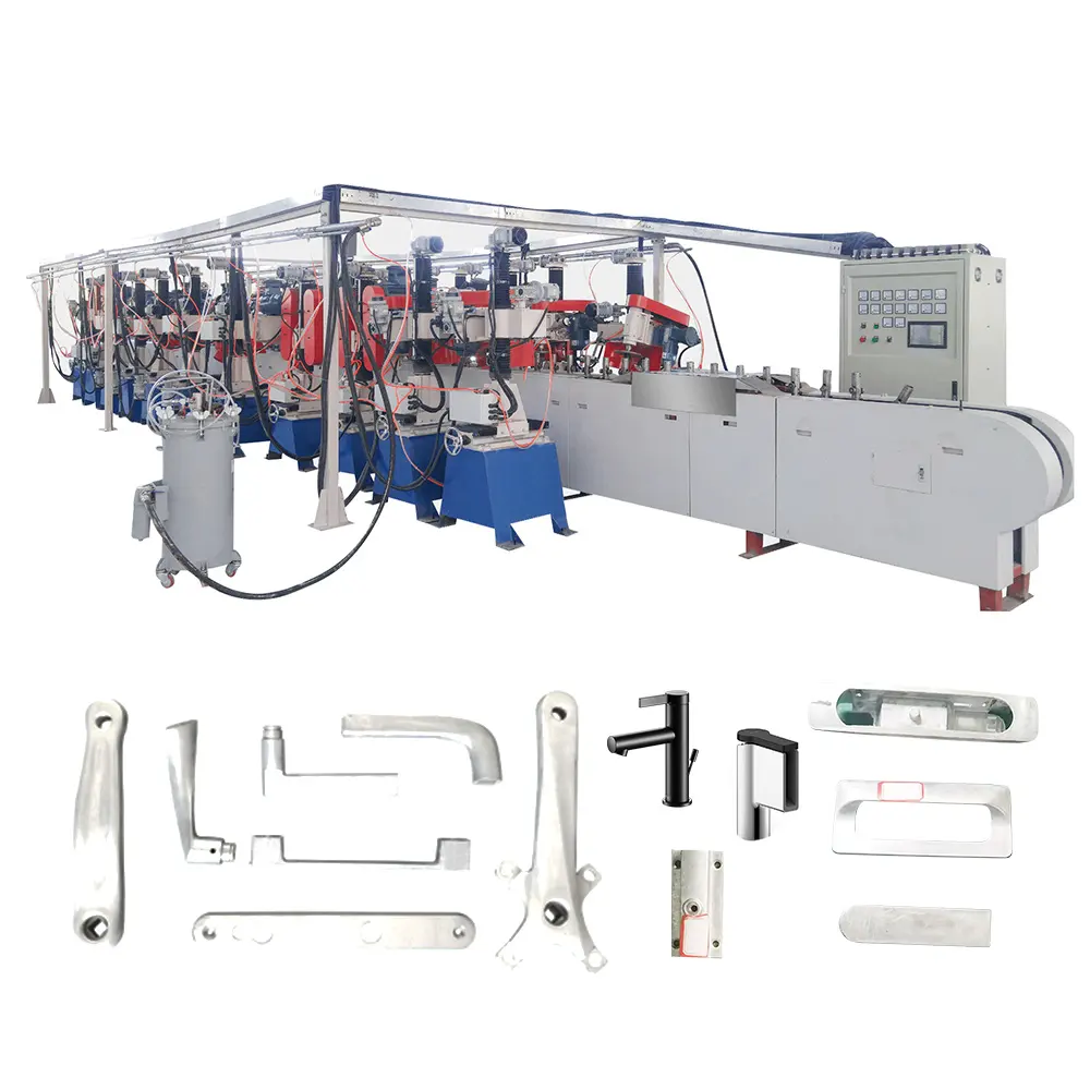 Oem 맞춤형 모래 벨트 크랭크 축 연삭 연마기 연삭 파이프 피팅 수도꼭지 주물