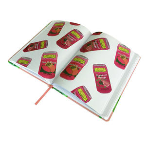 Agenda personnalisé à couverture rigide avec ruban, impression personnalisée à bas prix - Product Image 4