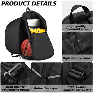 <span class=keywords><strong>Sac</strong></span> à dos avec logo personnalisé <span class=keywords><strong>Sac</strong></span> <span class=keywords><strong>de</strong></span> <span class=keywords><strong>sport</strong></span> pour hommes Football Basketball Gym <span class=keywords><strong>Sac</strong></span> d'entraînement Imperméable en cuir PU <span class=keywords><strong>Sac</strong></span> à dos <span class=keywords><strong>de</strong></span> voyage en plein air Randonnée - Product Image 4