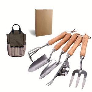 Fourche de jardin robuste en acier inoxydable poli miroir pour retourner la terre, avec service de logo personnalisé et vente directe d'usine - Product Image 4