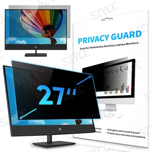 Supplier Quality Big Size Computer 27 Inch Anti Peeping Privacy Filter Screen Protector For HP Computer