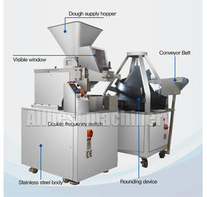 Máquina Automática para Cortar, Dividir y Bolear Masa con Motor, Alta Productividad, Capacidad de 7600 Piezas/h - Product Image 2