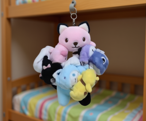 Lindo Juego de Llaveros de Peluche para Niños de 2 a 4 Años, Animales de Peluche Suaves con Relleno de Algodón PP, Regalo Unisex de 11cm-30cm - Product Image 2