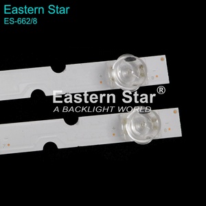 Bande de rétroéclairage LED ES-662 (6) utilisation pour T <span class=keywords><strong>C</strong></span> L 65S421 65S423 65s425 panneau MD9W00 - Product Image 6