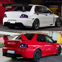 Feu arrière LED dynamique modifié avec clignotant pour Mitsubishi Lancer Evolution 2001-2007 Berline Sportive