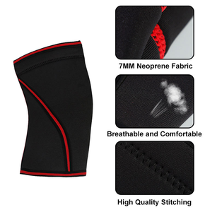 Gants de musculation en cuir PU, équipement de fitness, genouillères de 7 mm, <span class=keywords><strong>ceinture</strong></span> de musculation pour dips - Product Image 3