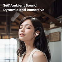Écouteurs à Conduction Aérienne Personnalisés 5.4, Casque Ouvert Sans Fil, Auriculaires Bluetooth à Clip d'Oreille, Écouteurs à Conduction Osseuse OWS