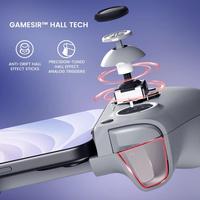Manette de jeu pour téléphone portable GameSir G8 Galileo, contrôleur de jeu, joystick à effet Hall pour iPhone 15, contrôleur de jeu mobile, console Android