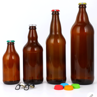 Bouteille en verre ambré de 330 ml pour la bière