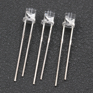 Jstronic trong suốt khuếch tán dài chân <span class=keywords><strong>3mm</strong></span> phẳng dẫn đầu với mặt bích cho chỉ số chiếu sáng - Product Image 5