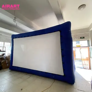 Blue Project Inflatable Screen/ Inflatable Movie Screen For Outdoor Use