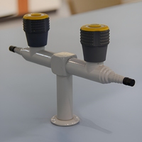 Table de laboratoire antistatique en gros, surface dissipative, résistance 109, prévention des étincelles