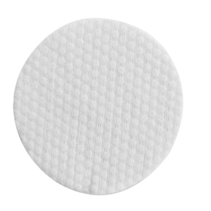 Vente en gros de tampons ronds en coton de bambou beige Meanlove à 2 couches, réutilisables et zéro déchet, pour le démaquillage - Product Image 3