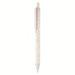 Custom Logo Eco Friendly Wheat Straw <b>Retractable</b> Ballpoint <b>Pen</b> Click Action <b>Pens</b> for Tradeshow Giveaways - Product Image 6