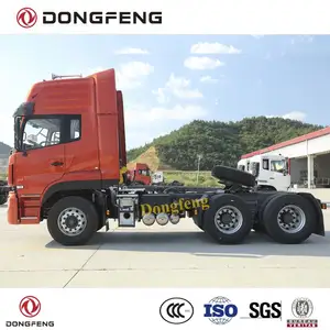 Caminhão de cabeça do trator dongfeng 6x4, com motor da marca de cummins 245 ~ 560 hp, modelo para opção