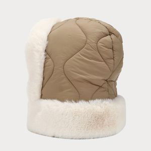 Fashionable Women Men Imitation Rabbit Fur Soft Fur Trapper <b>Hat</b> Thickened Ear protection Warm Travel Winter <b>Hat</b> - Product Image 3