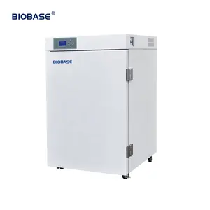 Biobase inkubator suhu konstan pintu ganda dan magnetik, 2 buah rak pengontrol suhu mikro BJPX-H50II untuk lab