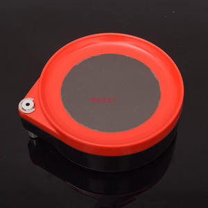 Plateau à appâts pour matériel de pêche, diamètre 19cm, matériau Abs, conteneur à appâts portable pour chaises de pêche - Product Image 1