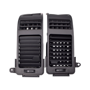 Rejillas de ventilación de aire acondicionado negras 68421-9FD0B para Nissan Titan 2004-06, montaje en techo, plástico, rectangulares - Product Image 1