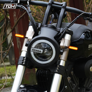 Feux de <span class=keywords><strong>moto</strong></span> mini feu de conduite adapté pour M8 boulon lumineux <span class=keywords><strong>clignotant</strong></span> étanche E8 homologation 6LED - Product Image 5
