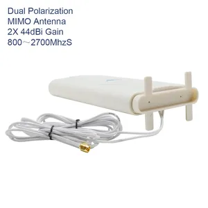 Внутренняя антенна LTE 2*44 дБи 800-2700 мГц 3 г 4 г 2*СМА/2 * CRC9/2 * TS9 штекер усилитель Mimo антенна + кабель 3/5 м - Product Image 5