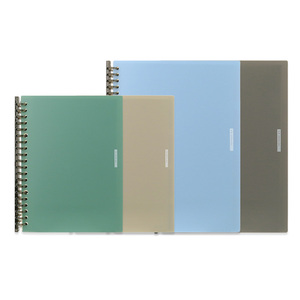 批发文具中国PP盖praxis科目B5 A5塑料环活页夹学校作文大全 - Product Image 6