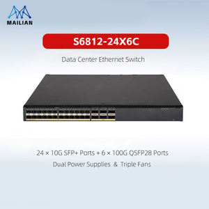 Conmutadores Compactos para Centros de Datos G H3C Serie S681X (S6812/S6813) 10G/100G TOR, Conmutadores de Acceso a la Nube sin Pérdidas EVPN - Product Image 2