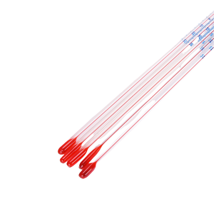 Thermomètre clinique à colonne de liquide <span class=keywords><strong>rouge</strong></span> en verre, thermomètres de laboratoire de bonne qualité - Product Image 4