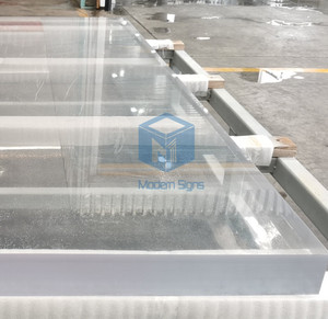 50-300mm qualsiasi dimensione <span class=keywords><strong>trasparente</strong></span> foglio di pannello acrilico per la piscina - Product Image 6