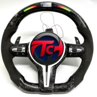 Personnalisation disponible - Volant BMW F10 pour F30 M6 F82 E87 F80 M3 M5 E90 F32 M4 E92 en carbone forgé