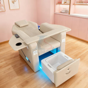 <span class=keywords><strong>2025</strong></span> <span class=keywords><strong>New</strong></span> Style Pediküre Spa Stuhl mit Smart <span class=keywords><strong>Foot</strong></span> Badewanne, Maniküre Stuhl, Luxus Salon Stühle für Maniküre - Product Image 2