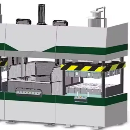 Faible coût semi automatique petit papier recyclage moulage machine oeuf plateau d'oeufs carton boîte à oeufs faisant la machine petit volaille ferme