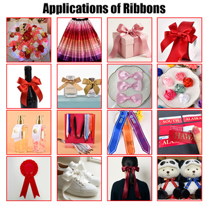 ริบบิ้นผ้าซาตินโพลีเอสเตอร์พรีเมียม 196 สี ม้วน 50 หลา กว้าง 1.5 นิ้ว (4 ซม.) พร้อมการ์ดกระดาษโลโก้แบบกำหนดเอง ออกแบบ OEM สำหรับตกแต่ง - Product Image 4