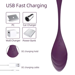 Jouets sexuels sans fil Delove pour femmes, télécommande, vibration du plancher pelvien, simulateur de clitoris pour masturbateurs en forme d'œuf - Product Image 4