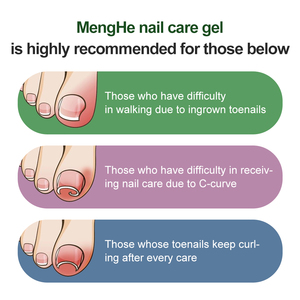 Menghe-kit de pedicura, corrector de uso especial, gel duro uv para manicura y pedicura, producto para uñas encarnadas, nueva fórmula - Product Image 3