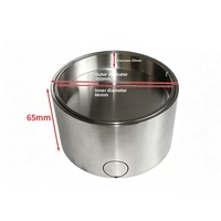 Prise de sol encastrée spirale FUPAI, diamètre 100 mm, pour circuits de courant fort et faible, en acier inoxydable FPL-100, Chine