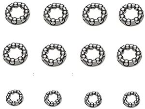 ตัวยึดลูกเหล็กจักรยาน5/16 "X13แข็ง - Product Image 6