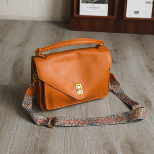 Women Envelope Handbag Top Layer Cowhide Large Capacity Shoulder <b>Bag</b> Crossbody <b>Bag</b> Brown Green Black Coffee Color Vertical - Product Image 1