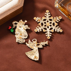 <strong>ments</strong> new Christmas collection features glazed brooches, festive snowflakes, <strong>Santa</strong> Claus, , , clothing and - Product Image 4