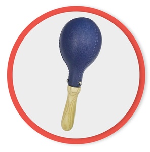 Wholesale Kid Wood Maracas Shaker Hand Rattle Percussion <b>Musical</b> <b>Instrument</b> Educational Toy for Grasp Sight Listen Training Toy - Product Image 3