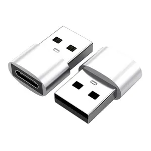 USB C adapter with zinc alloy 5Gbps USB2.0 A Male to USB Type C Female Adapter Converter