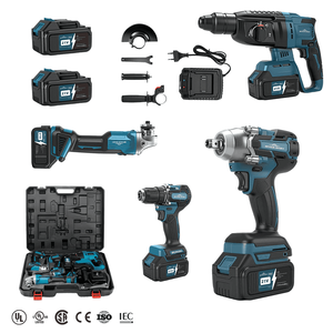Juego de Herramientas Inalámbricas Profesionales, <span class=keywords><strong>Combo</strong></span> de Taladro Percutor Eléctrico de <span class=keywords><strong>20V</strong></span> - Product Image 2